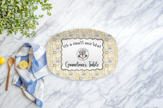 It’s a Small World Serving Platter