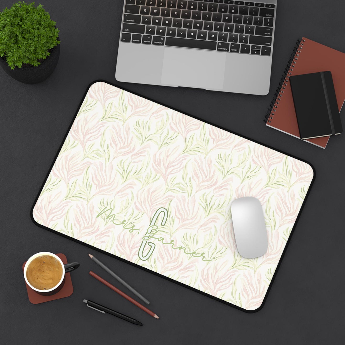 Boho Personalized Desk Pad