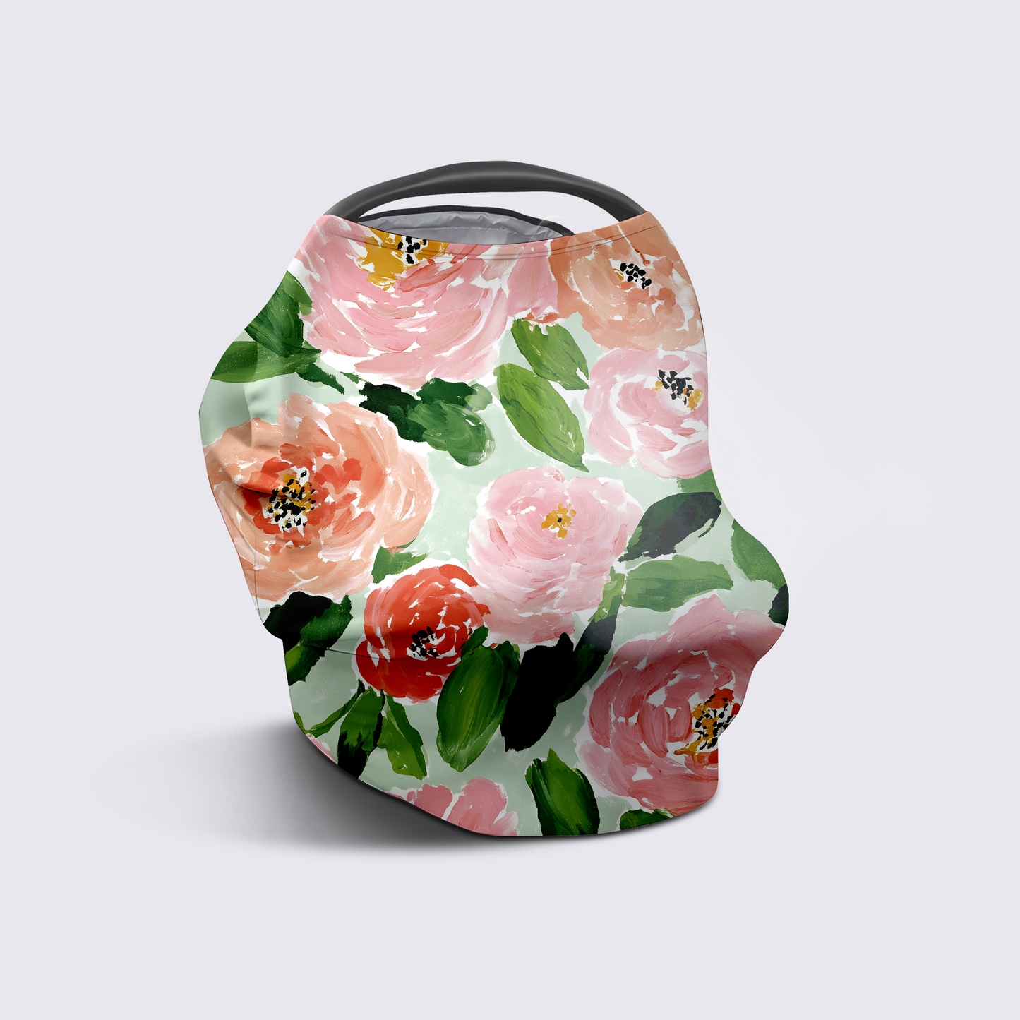 Hydrangea Car Seat Cover for Baby