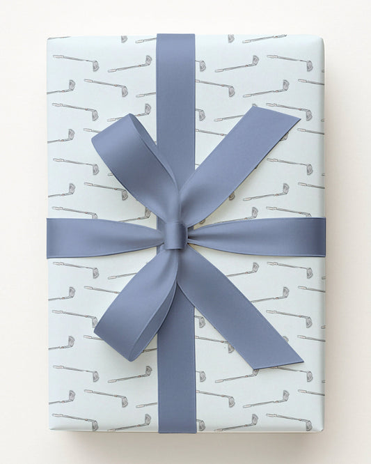 Golf Club Wrapping Paper Father's Day