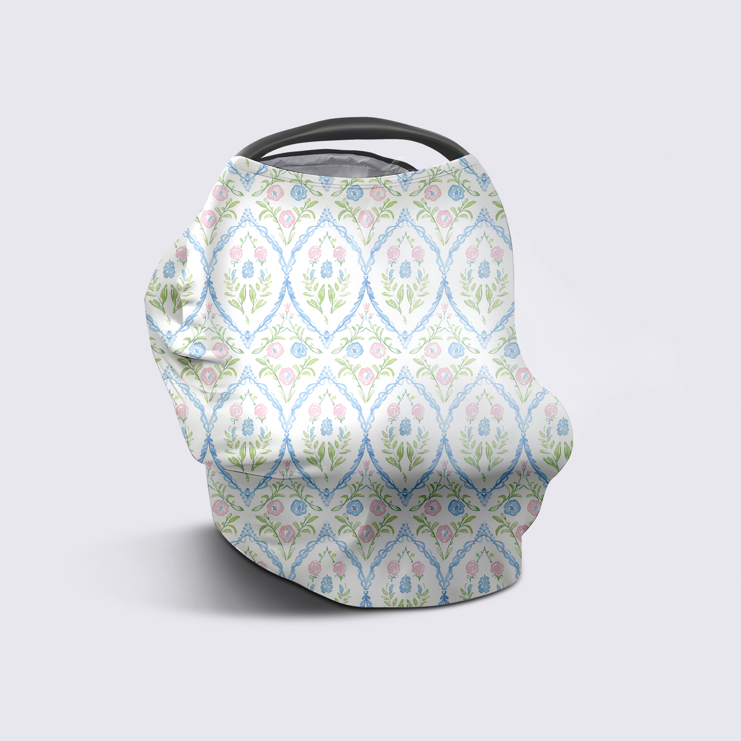 Hydrangea Car Seat Cover for Baby