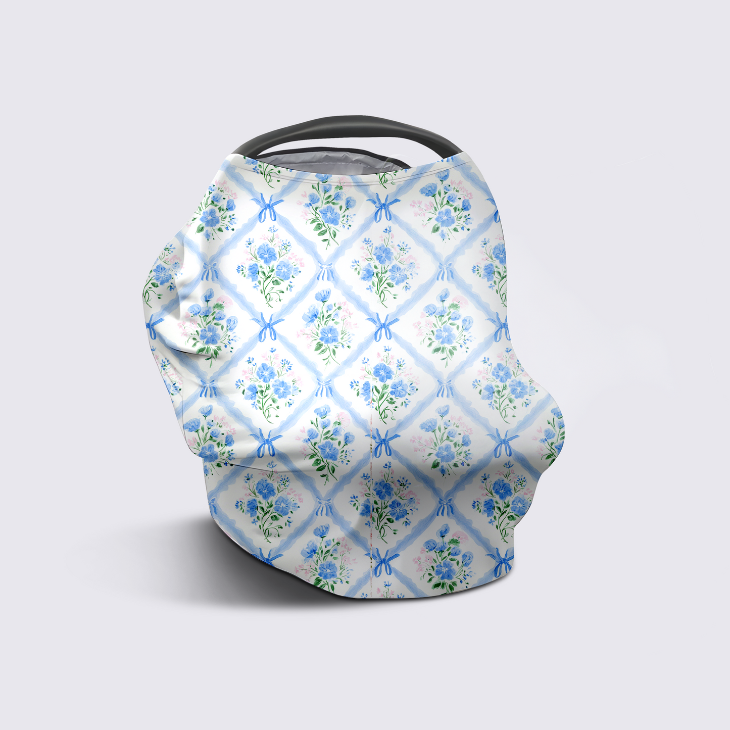 Hydrangea Car Seat Cover for Baby