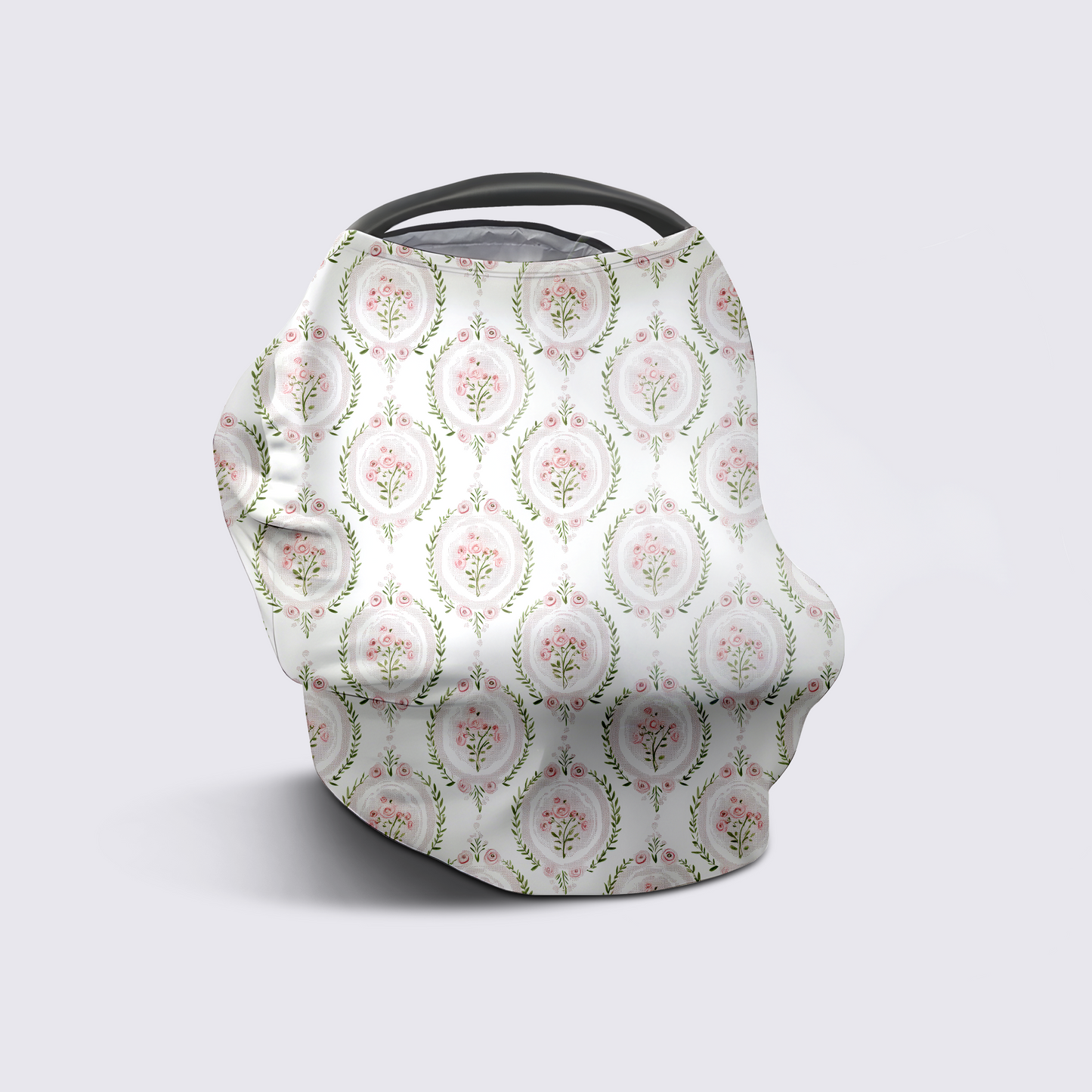 Hydrangea Car Seat Cover for Baby