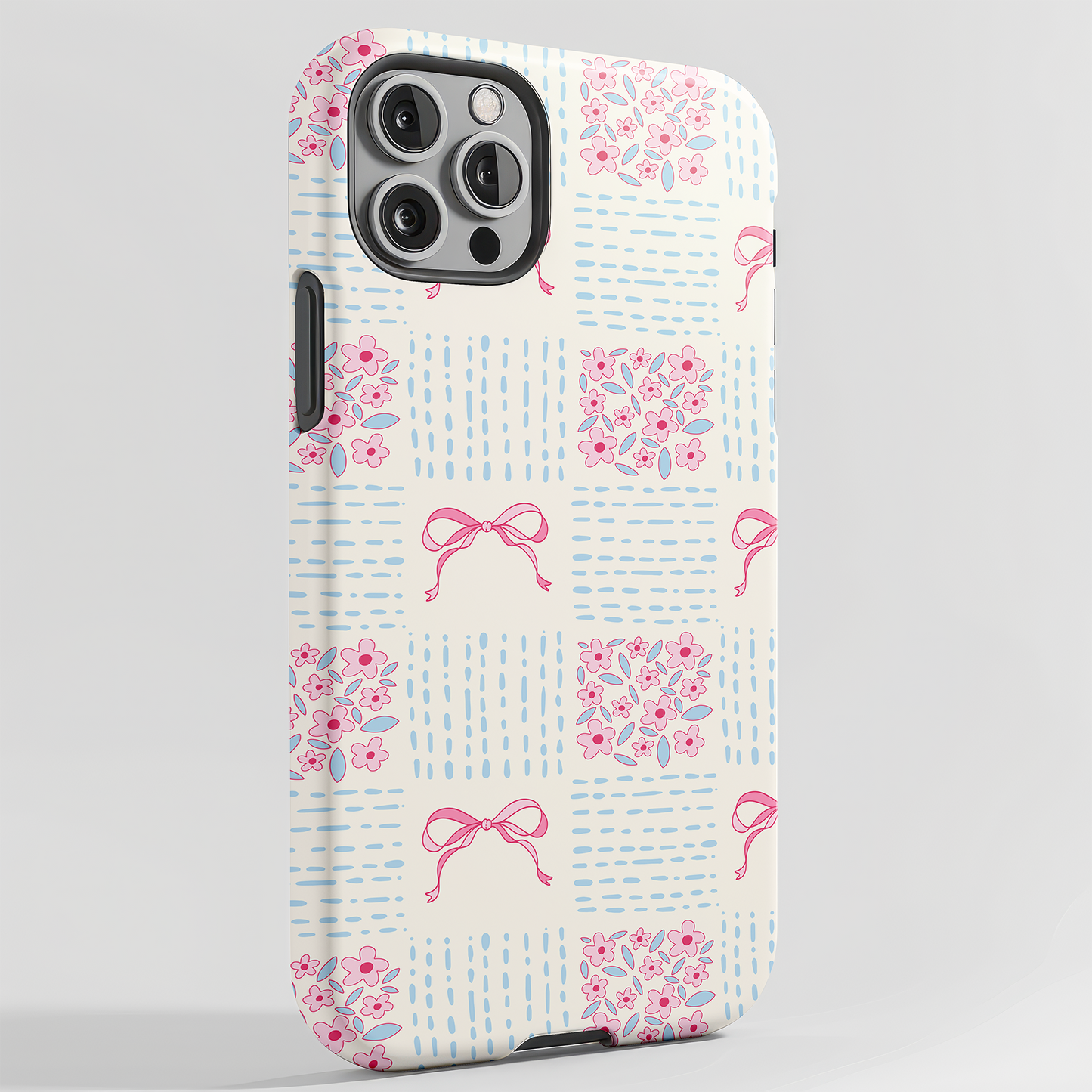 Grandmillennial Patchwork Phone Case