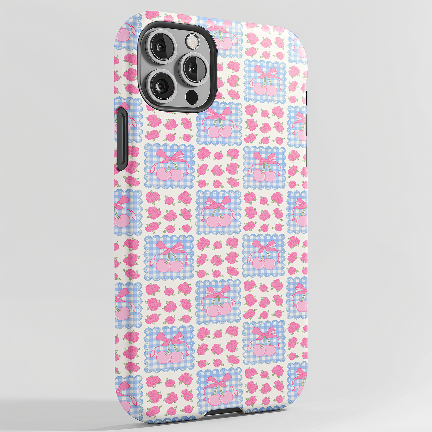 Personalized Coquette Patchwork Phone Case