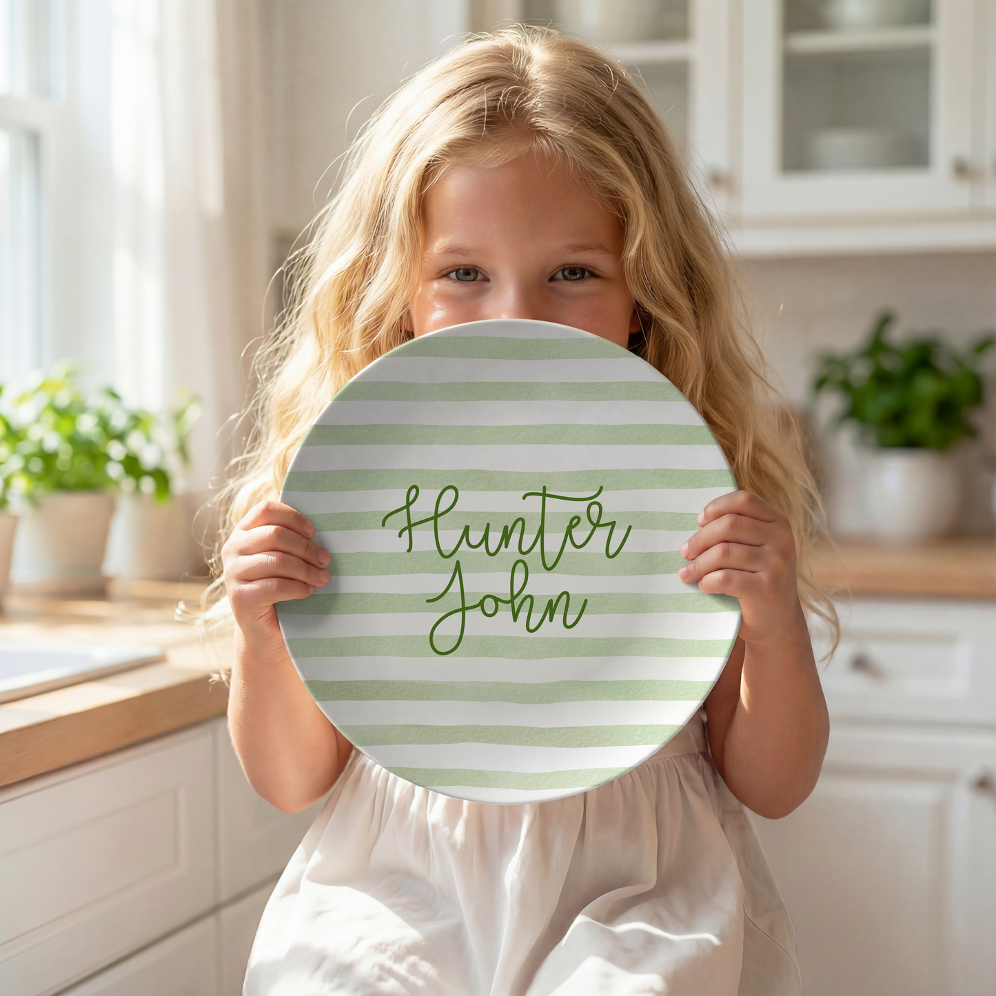 Personalized Kids Plate | Custom Name 10" Plate | Personalized Toddler Plate | Birthday Gift for Kids