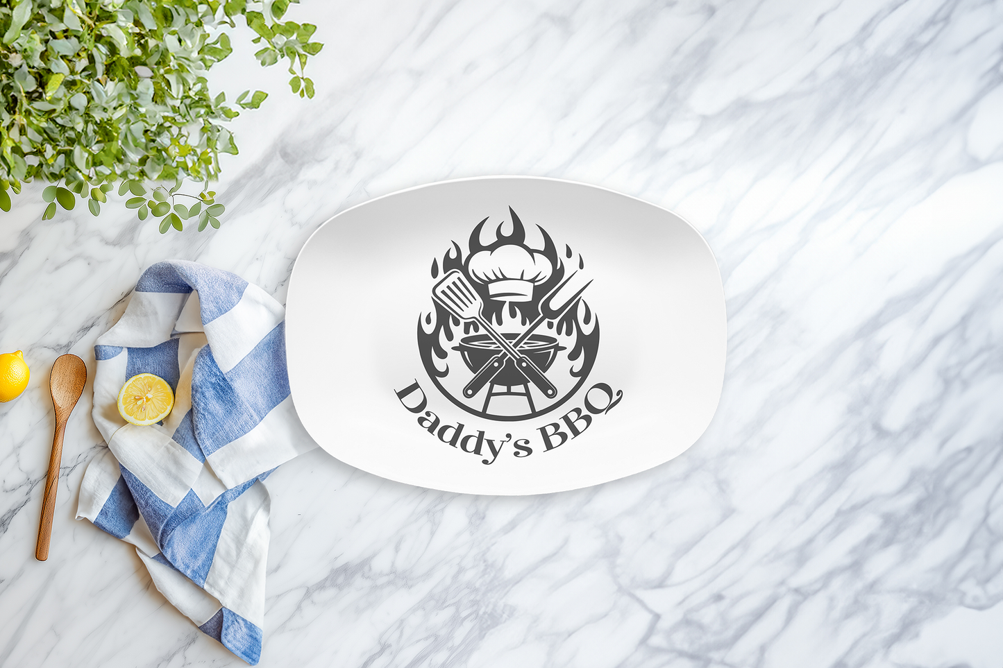 Daddy’s BBQ Platter Flame Grillmaster Tray