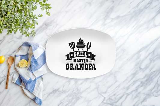 Grill Master Grandpa BBQ Platter Gift