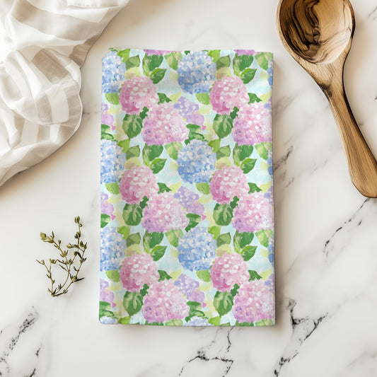 Hydrangea Tea Towel