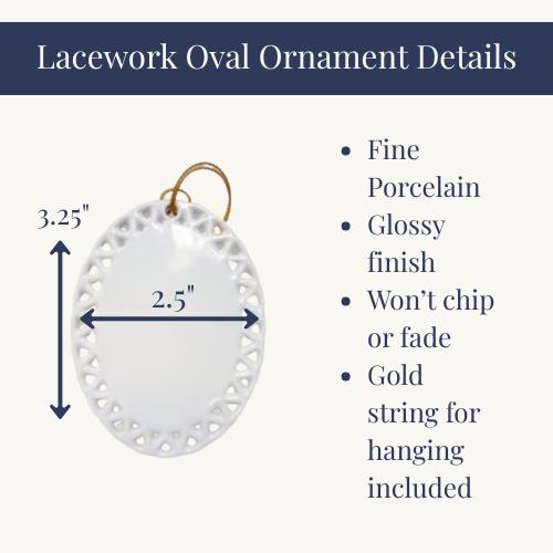 Personalized Hydrangea Crest Wedding Ornament - view 9