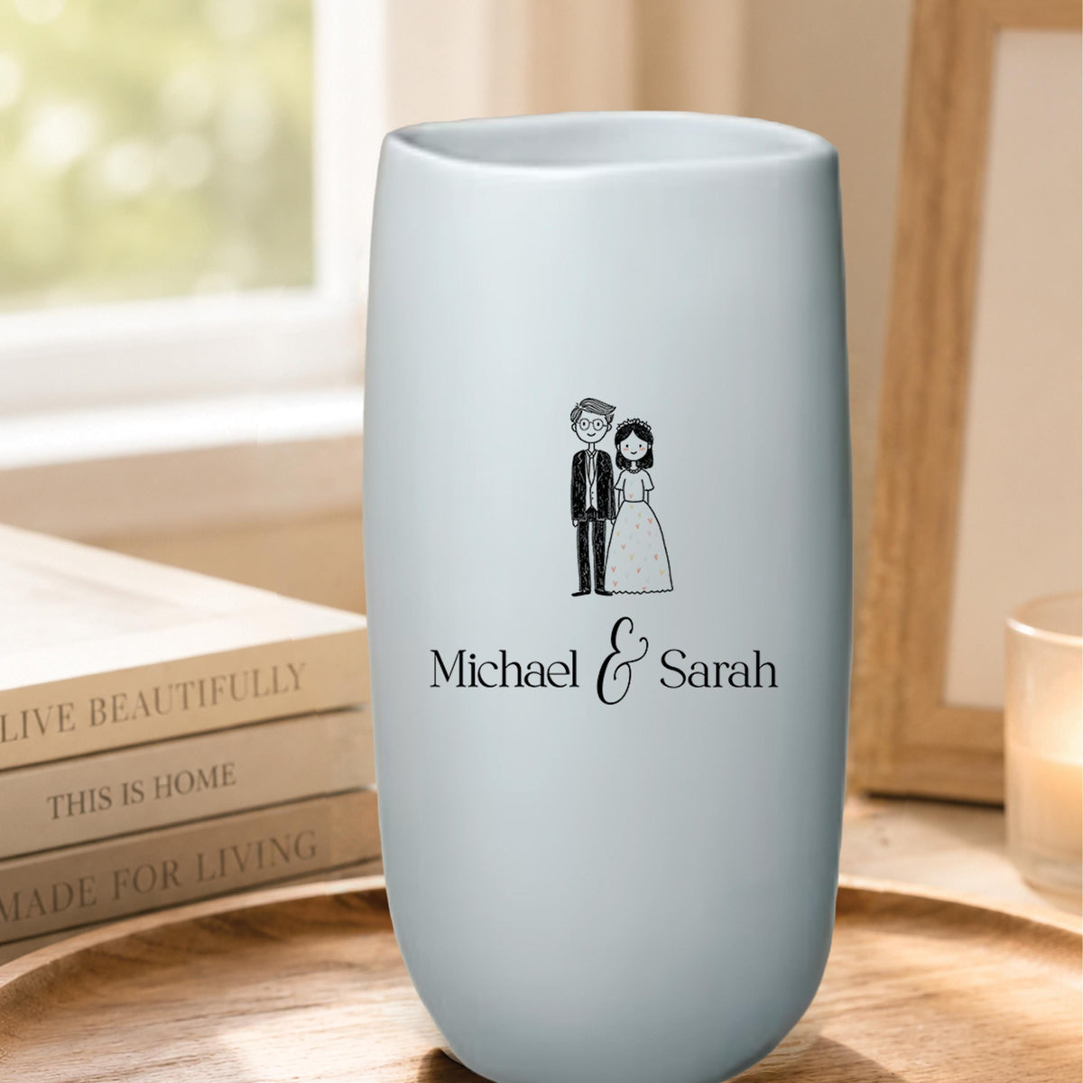 Custom Vase for Wedding detail