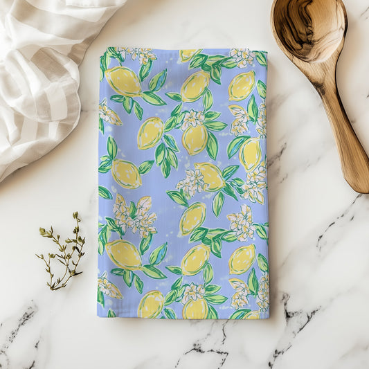 Lemons Tea Towel