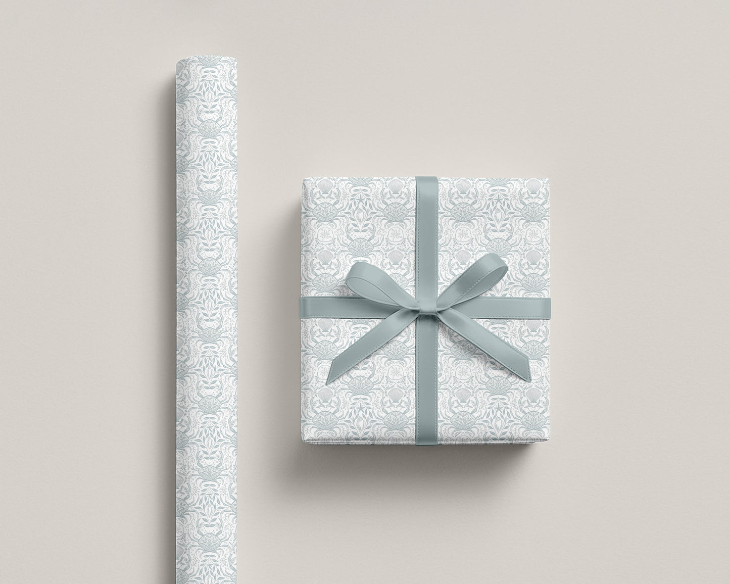 Coastal Crab Gift Wrap