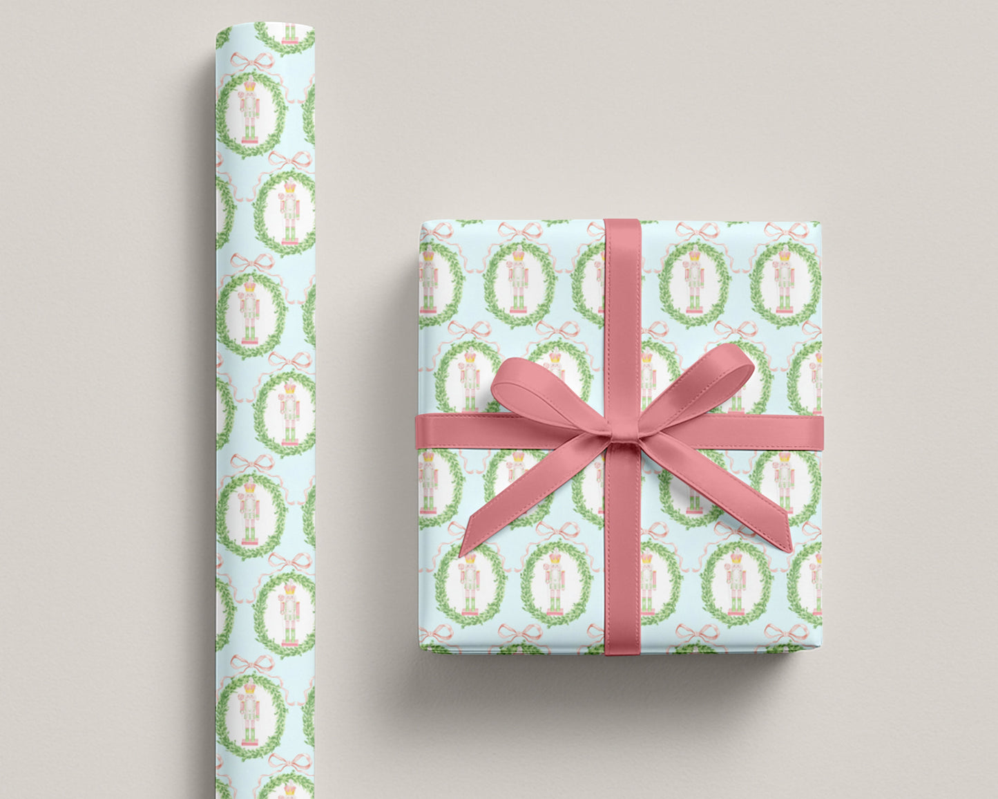 Pastel Nutcracker Ballet Gift Wrap