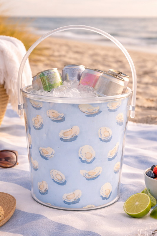 Coastal Oyster Ice Bucket