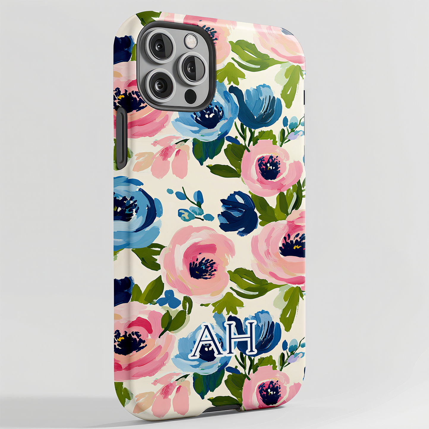 Personalized Painted Floral Phone Case