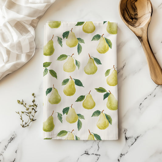 Pear Tea Towel