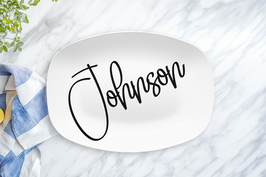 Personalized Serving Platter
