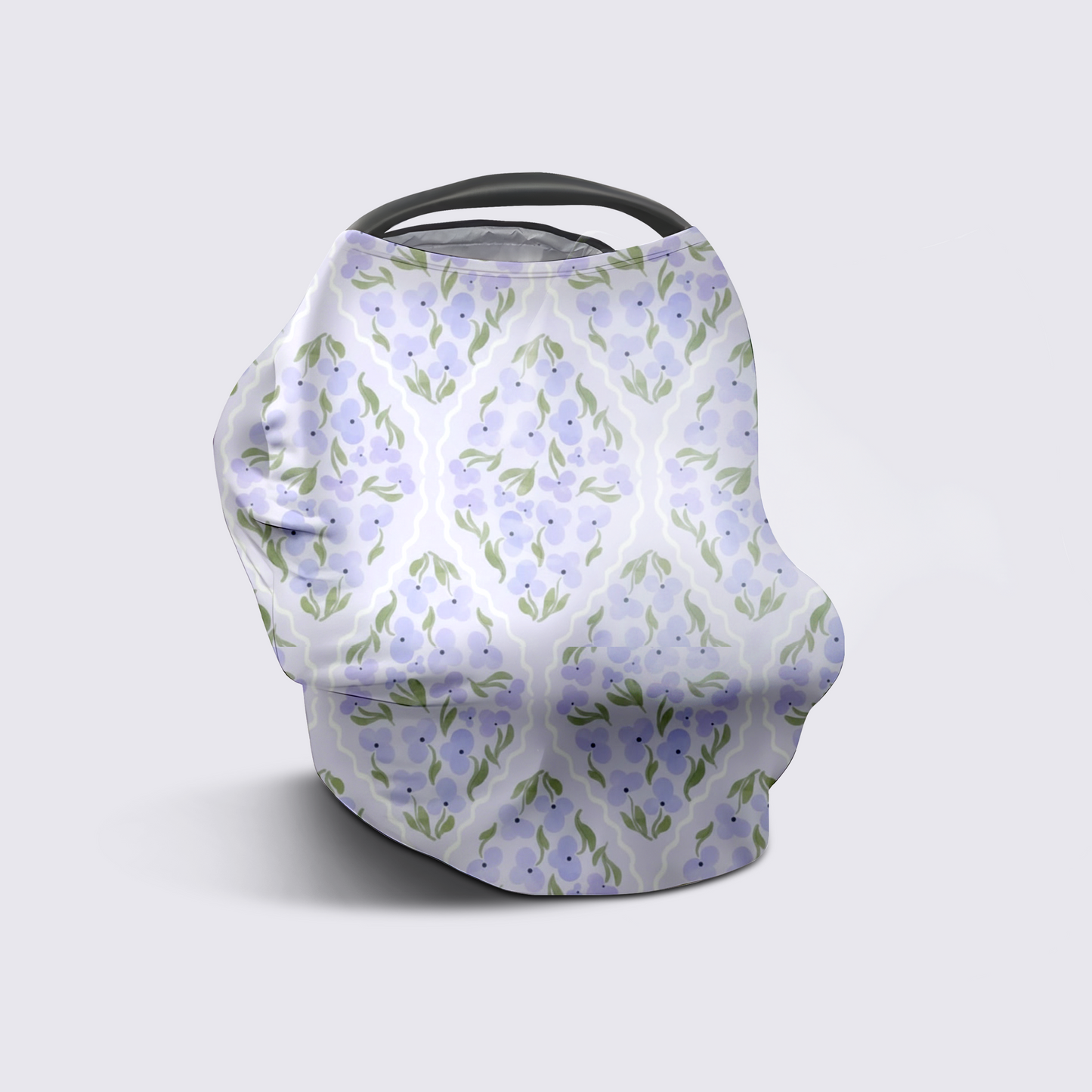 Hydrangea Car Seat Cover for Baby