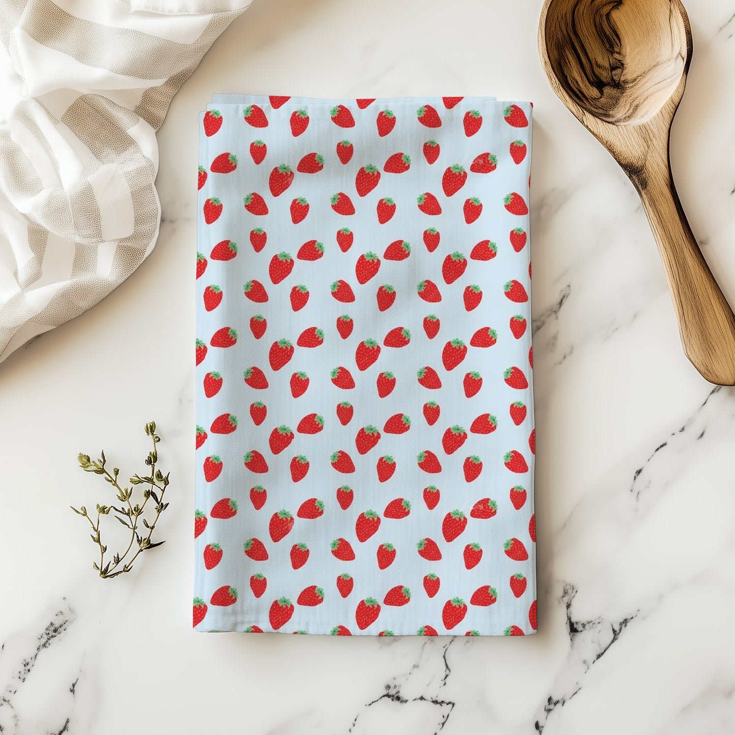 Strawberry Tea Towel