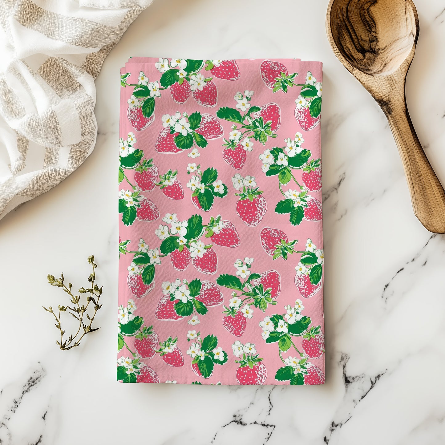 Strawberry Tea Towel