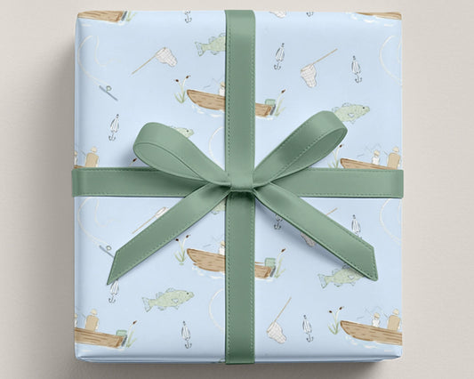 Fishing Wrapping Paper